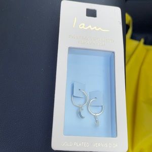 Sterling Silver Gold Plated Earrings